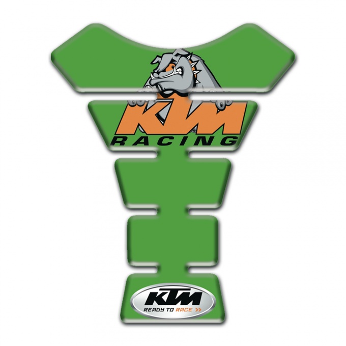 KTM Tank Pad Motorbike Green Print Version 