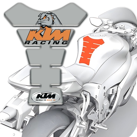 KTM Tank Protector Gray Print Version 