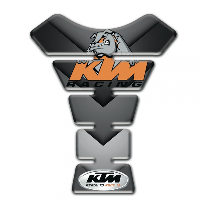KTM Tank Fuse Gray Nuances Decoration 