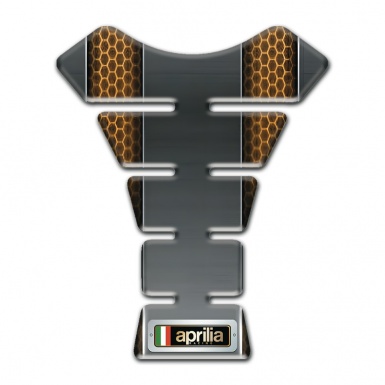 Aprilia Tank Fuse Copper Honeycomb Motive 