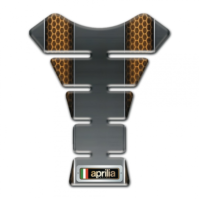 Aprilia Tank Fuse Copper Honeycomb Motive 