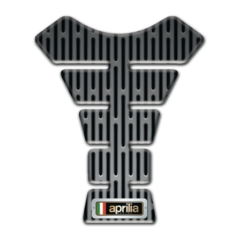 Aprilia Tank Guard Pads Gray Ornament Design 