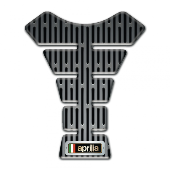 Aprilia Tank Guard Pads Gray Ornament Design 