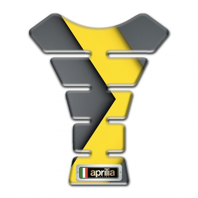 Aprilia Tank Fuse Yellow Gray Design 