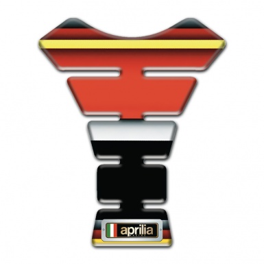 Aprilia Tank Pad Motorbike Colorful Lines Decoration 