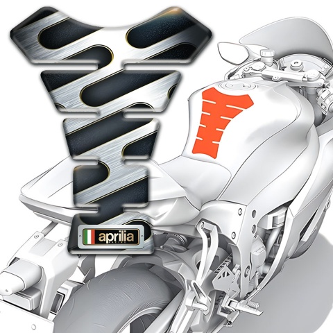 Aprilia Tank Pad Motorbike Metal Ornament Design 
