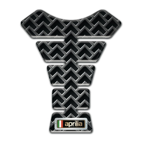 Aprilia Tank Guard Pads Metal Grid Design 
