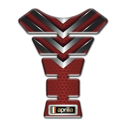 Aprilia Tank Protector Red with Nicel Details Design 