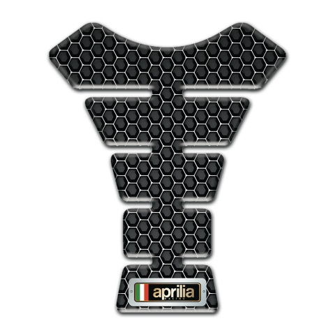 Aprilia Tank Protector Perforated Steel Design 