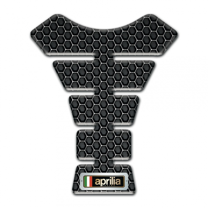 Aprilia Tank Protector Perforated Steel Design 