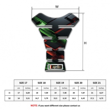 Aprilia Tank Fuse Amazing 3D Design 