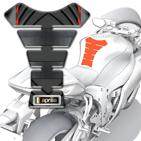 Aprilia Tank Pad Motorbike Racing Edition Model 