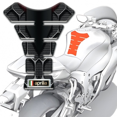 Aprilia Tank Pad Motorbike Unique 3D Design 