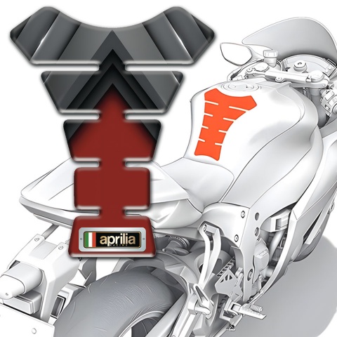 Aprilia Tank Pad Protector Silicone Sticker 