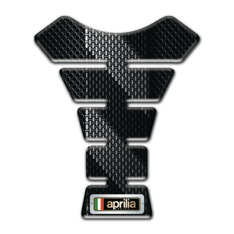 Aprilia Tank Guard Pads Black Gray Decoration 