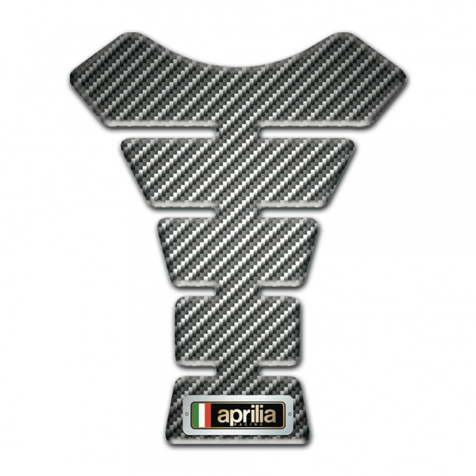 Aprilia Tank Guard Pads Classic Carbon Design 