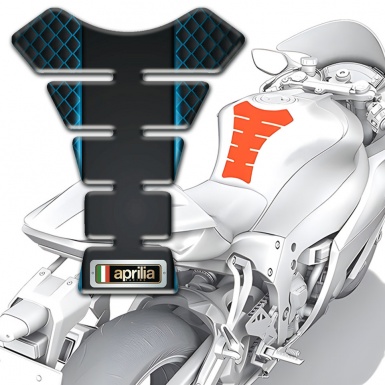 Aprilia Tank Protector Neon Mesh Motive 