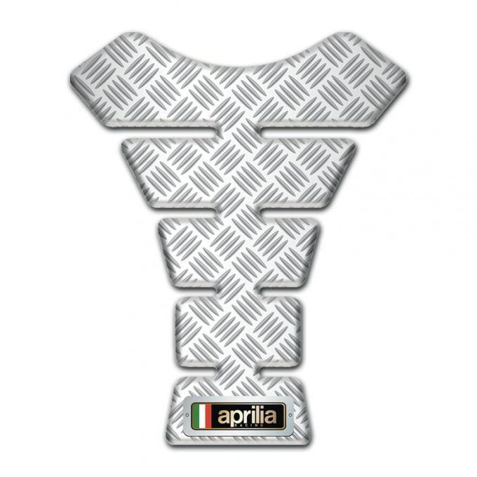 Aprilia Tank Guard Pads Crossed Patterns Design  