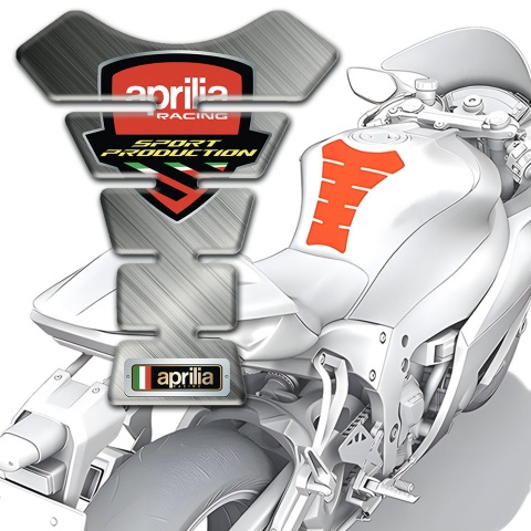 Aprilia Tank Protector Matte Design Sport Production Style 