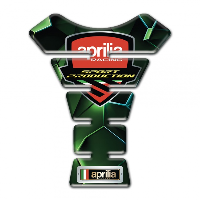 Aprilia Tank Fuse Green Diamond Effect 