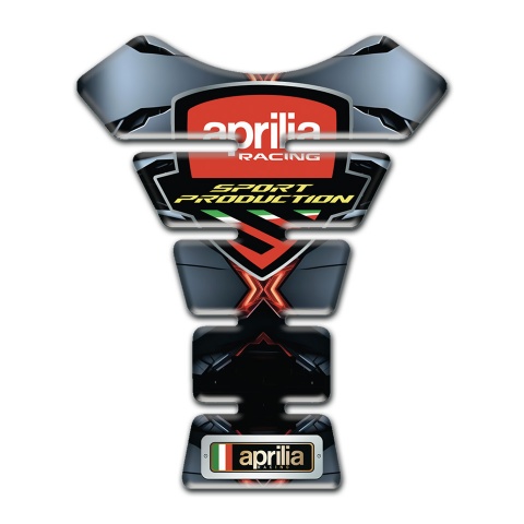 Aprilia Tank Protector Torn Base Effect with Racing Logo Style 