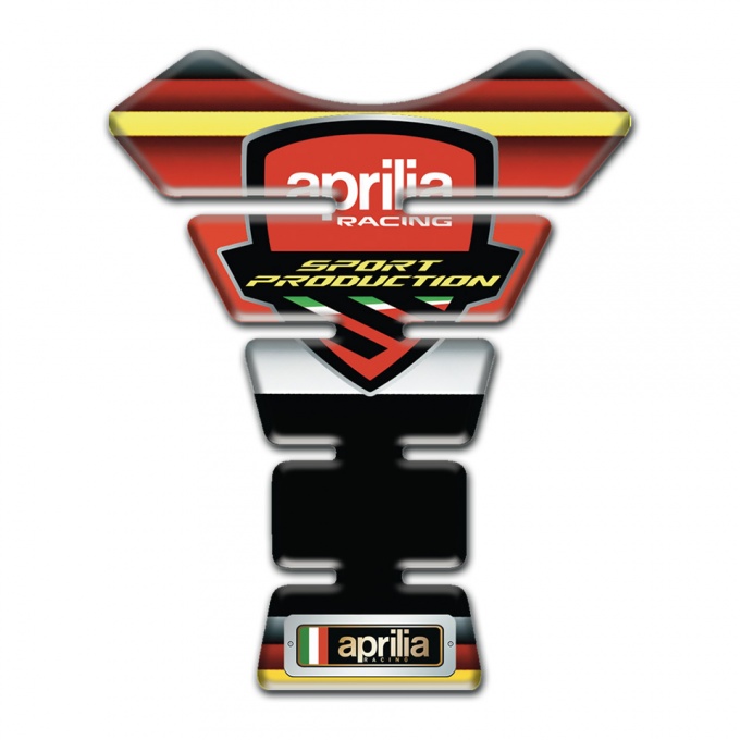 Aprilia Tank Pad Motorbike Colorful Patterns and Racing Logo Design 