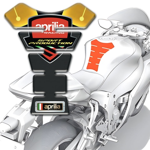 Aprilia Tank Pad Protector Racing Edition Unique Vision 