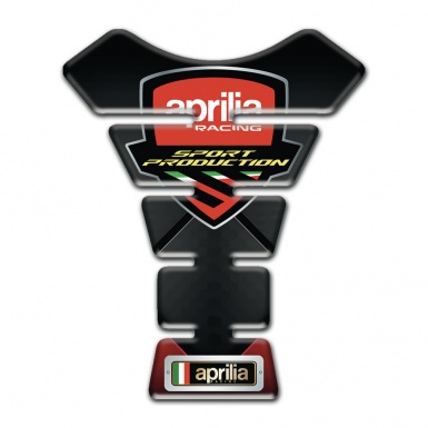 Aprilia Tank Pad Motorbike Dark Base Style 