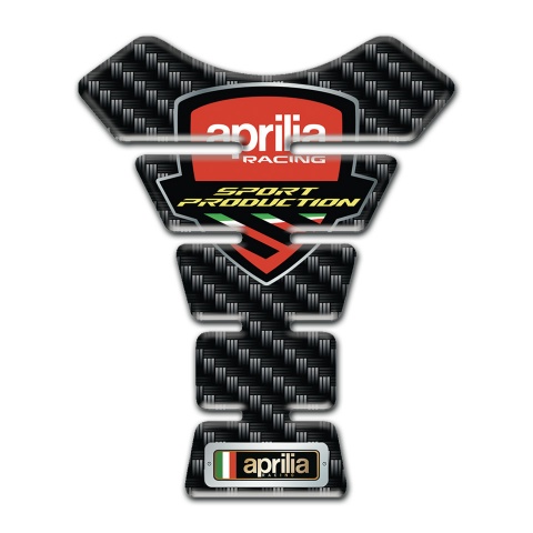 Aprilia Tank Fuse Dark Carbon Decoration 