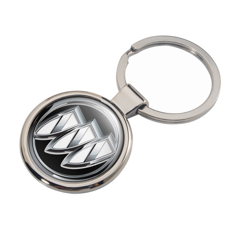 Buick Key Fob Metal Black Chrome Classic Edition