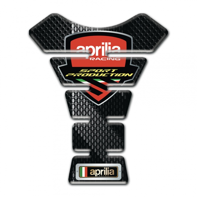 Aprilia Tank Protector Black Gray Decoration 