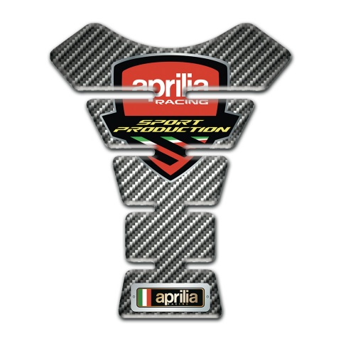 Aprilia Tank Protector Classic Carbon Decoration 