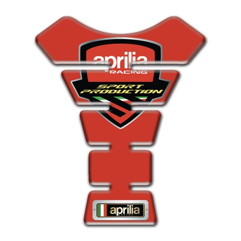Aprilia Tank Fuse Premium Quality Red Print 