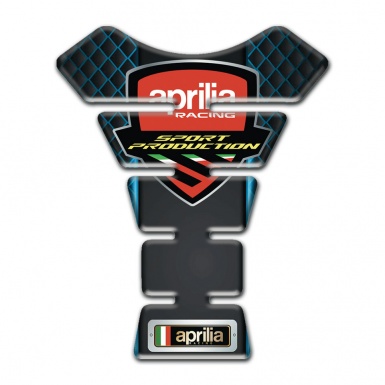 Aprilia Tank Pad Motorbike Neon Mesh background 