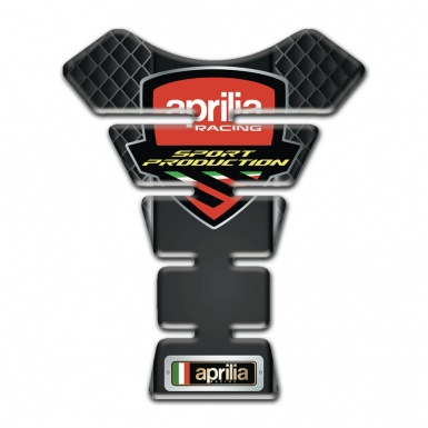 Aprilia Tank Protector Dark Mesh Background 