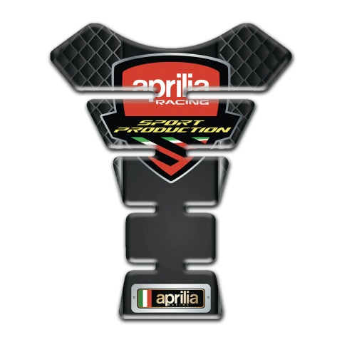Aprilia Tank Protector Dark Mesh Background 