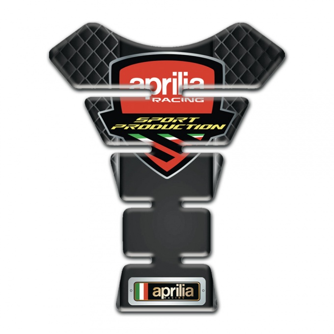 Aprilia Tank Protector Dark Mesh Background 