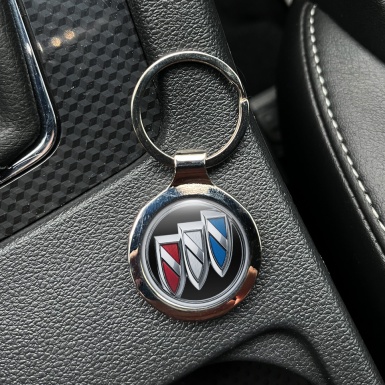Buick Metal Fob Chain Black Chrome Color Edition