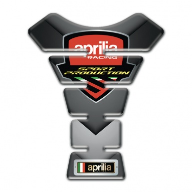 Aprilia Tank Pad Motorbike Gray Nuance Decoration 