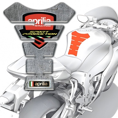 Aprilia Tank Fuse Stone Effect Decoration 