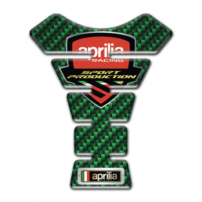 Aprilia Tank Fuse Green Carbon Decoration 