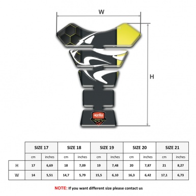 Aprilia Tank Pad Motorbike Stylish Model with Tiger Head Logo 