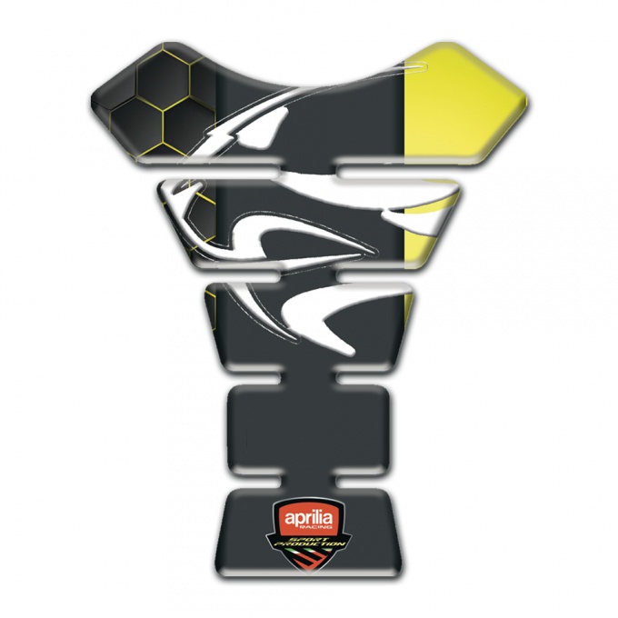 Aprilia Tank Pad Motorbike Stylish Model with Tiger Head Logo 