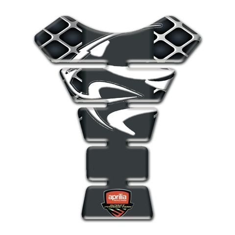 Aprilia Tank Protector Large Grid Decoration Tiger Head Logo Style 
