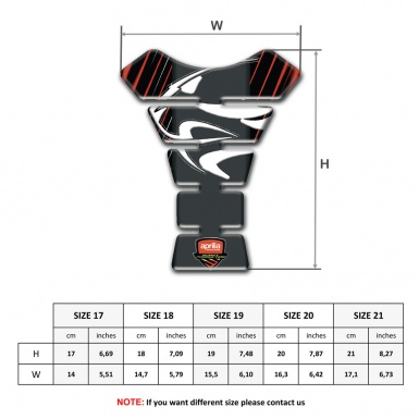 Aprilia Tank Fuse Thin Stripes Background 