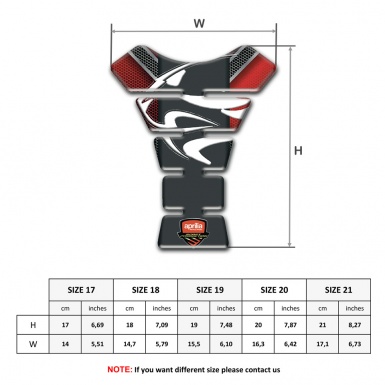 Aprilia Tank Protector Premium Quality Model with Tiger Head Logo 