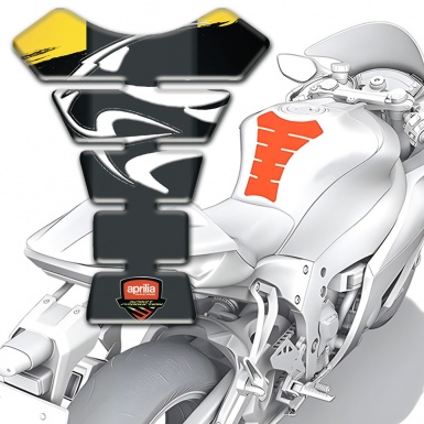 Aprilia Tank Pad Motorbike Painting Effect Background 