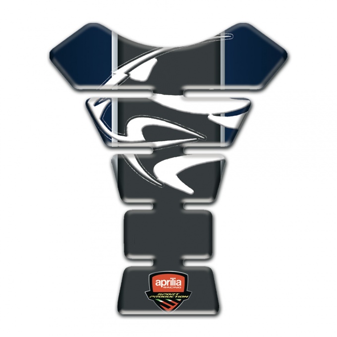 Aprilia Tank Pad Protector Dark Blue Background 