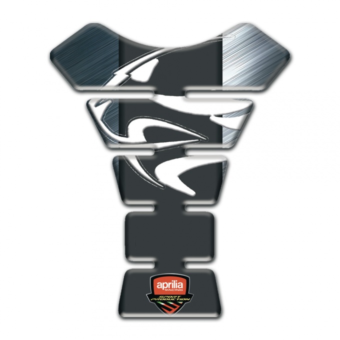 Aprilia Tank Fuse Gray Polished Background 