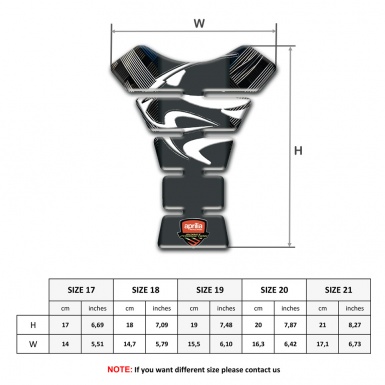 Aprilia Tank Guard Pads Crossed Belts Background 